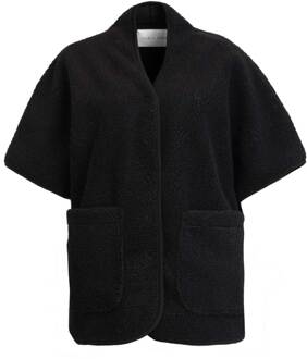 Teddy cape/vest Amaya  zwart - XS,S,