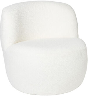 Teddy fauteuil - wit - ø73.5x71.5 cm