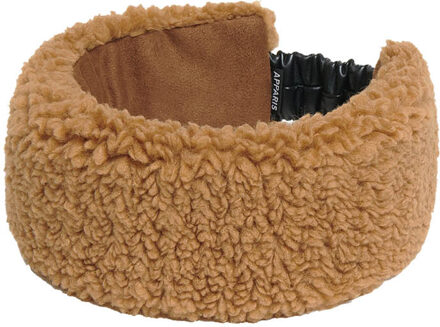 Teddy haarband Eleni  bruin - One Size,