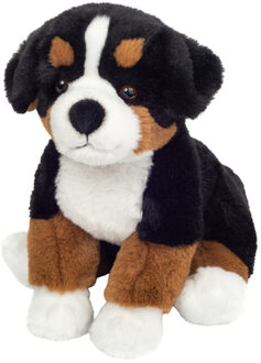 Teddy HERMANN ® Berner Sennenhond zittend, 26 cm Zwart