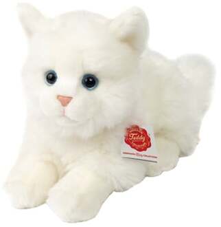 Teddy HERMANN ® Kat Brits Korthaar wit, 20 cm