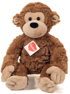 Teddy HERMANN ® Monkey Ricky, 32 cm Bruin