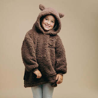 Teddy Knuffeltrui Kids - Dekbed-Discounter.nl Bruin