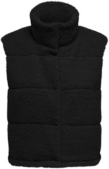 Teddy Vest Zwart Freewear Only , Black , Dames - Xl,L,M