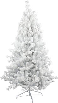 Teddy White - Kunstkerstboom - H:180cm Ø:97cm Wit