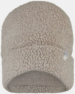 Teddy Wool Beanie Bruin - S/M