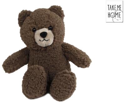 Teddybeer L Pluche 35x45cm bruin