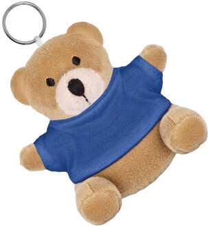 Teddybeer sleutelhanger Blauw - One size