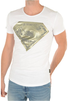 Tee Shirt - Stijlvol en Comfortabel Goldenim paris , White , Heren - Xl,L,M,S