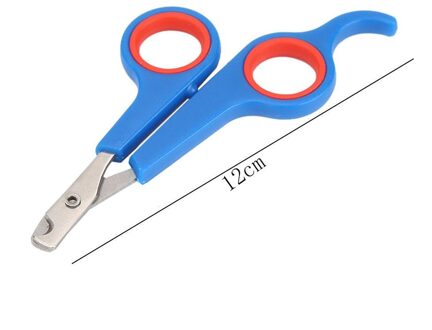 Teen Clipper Schaar Hond Kat Puppy Manicure Claw Cutter Trimmer Roestvrij Staal Pet Nail Grooming Tool 12X6X3Cm Blauw