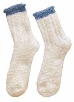 Teen Sokken Dikke Warme Bont Fleece Vloer Sokken Accessoires Sport Sokken Sportkleding Vrouwen Winter Pluizige Lange Sokken wit