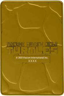 Teenage Mutant Ninja Turtles 24k gold plated ingot