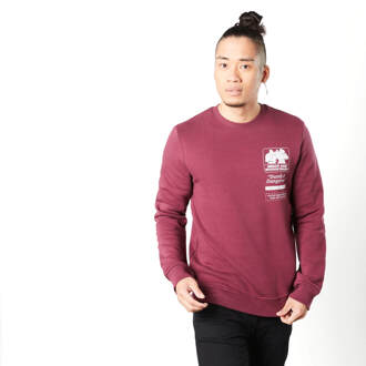 Teenage Mutant Ninja Turtles Bebop And Rocksteady Sweatshirt - Bordeaux - XXL Wijnrood