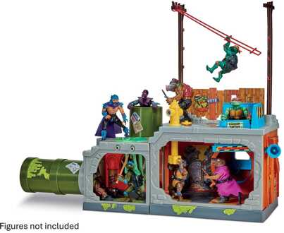 Teenage Mutant Ninja Turtles Building Secret Sewer Lid Playset Mutant Module heo EU Exclusive 30 cm