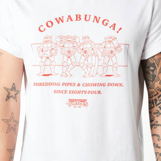 Teenage Mutant Ninja Turtles Chow Down Women's T-Shirt - Wit - XL