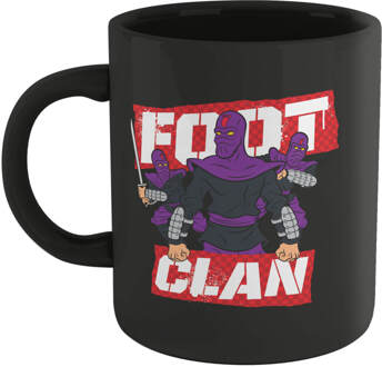 Teenage Mutant Ninja Turtles Foot Clan Mug - Black Zwart