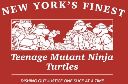 Teenage Mutant Ninja Turtles Justice By The Slice Unisex T-Shirt - Rood - S