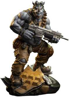 Teenage Mutant Ninja Turtles Legends Statue 1/3 Rocksteady 69 cm