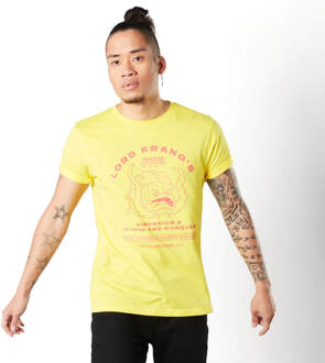Teenage Mutant Ninja Turtles Lord Krang Unisex T-Shirt - Geel - XL