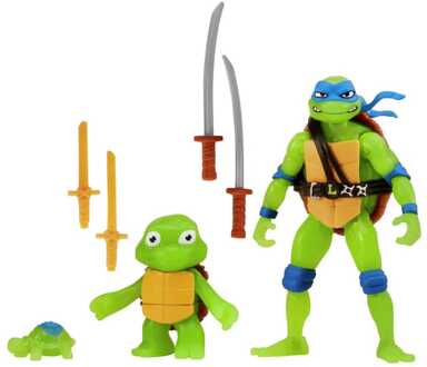 Teenage Mutant Ninja Turtles: Mutant Mayhem Action Figure 3-Pack Leonardo Evolution 10 cm