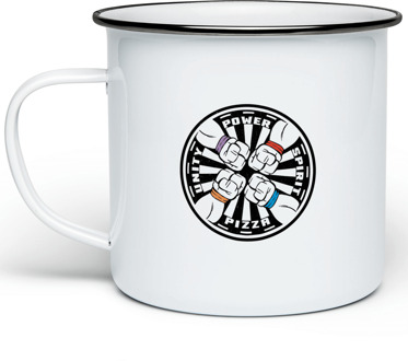 Teenage Mutant Ninja Turtles Mutated In 1984 Enamel Mug - White