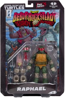 Teenage Mutant Ninja Turtles (Page Punchers) Raphael 5in Action Figure with Comic McFarlane Toys