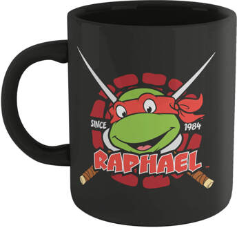 Teenage Mutant Ninja Turtles Raphael Mug - Black Zwart