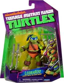 Teenage Mutant Ninja Turtles World of TMNT Action Figure Leonardo 11 cm