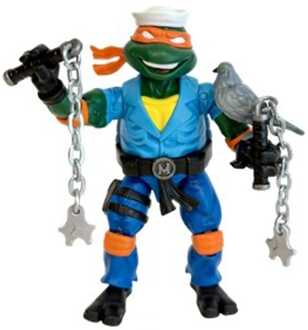 Teenage Mutant Ninja Turtles x G.I. Joe Crossover Classics Action Figure Michelangelo x Shipwreck 12 cm