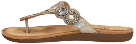 Teenslippers Goudkleur - 43