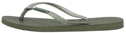 Teenslippers Havaianas  LOGO METALLIC