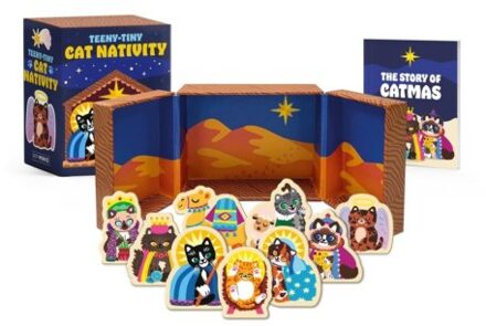 Teeny-Tiny Cat Nativity - Rp Minis - Sam Stall