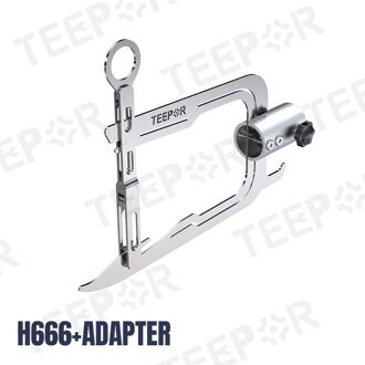 Teepor Dock Haak Lange Afstand Threader Gratis) H666 met adapter