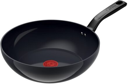 Tefal C47619 Wokpan 28cm Change Black Pan Zwart