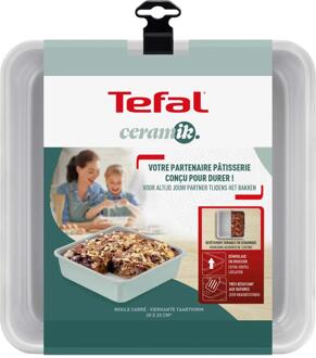 Tefal Ceramik Vierkante cakevorm 20cm groen