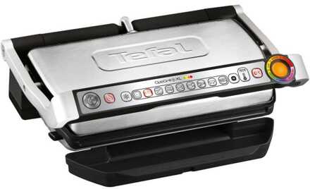 Tefal GC724D OptiGrill XL Contact grill Zwart