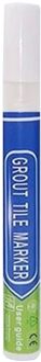 Tegel Beauty Styling Pen Badkamer Waterdicht En Meeldauw Grout Marker Reparatie Pen Badkamer Paint Cleaner Waterdicht # Y5 wit