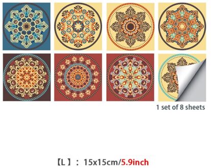 Tegel Floor Stickers Pvc Waterdichte Zelfklevende Decals Retro Diy Muur Grond Decor Muur Vloer Stok, voor Badkamer Keuken Trap