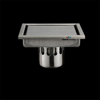 Tegel Insert Rechthoekige Floor Afval Roosters Badkamer Douche Afvoer 150*150mm, 304 rvs Anti geur onzichtbare Afvoerputje