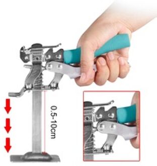 Tegel Locator Muur Tegel Leveling Systeem Leveler Keramische Tegels Installatie Alignment Tool Clip Spacers Regulator Handleiding Tool