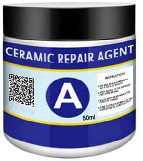Tegel Reparatie Waterdicht Middel Keramische Pasta Vloer Lijm Sterke Lijm Marmer Super Fix Reparatie Home Vloertegels Grout A 50ml