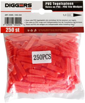 Tegelspie | 5mm | 250 stuks - DIG244