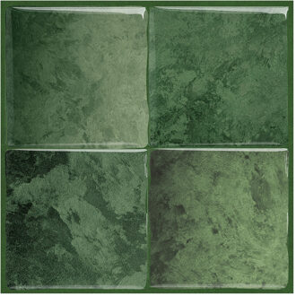 Tegelsticker Vierkant Groen