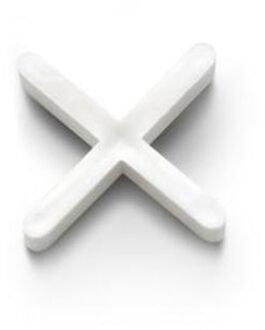 Tegelvoegkruisjes 2mm 1000stuks