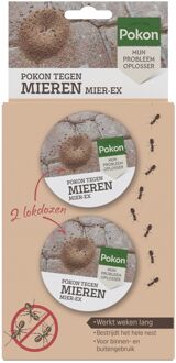 Tegen Mieren lokdoos 2st