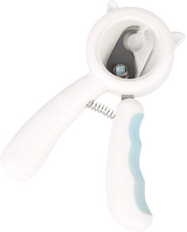 Tegen Spatten Abs Pet Hond Kat Nagelknipper Scherpe En Veilige Pet Dog Nail Trimmer Blauw/Roze
