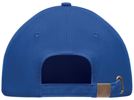 Tekapo zwaar geborsteld katoenen baseballpet Blauw - One size