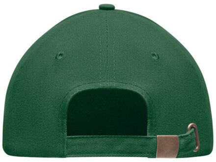 Tekapo zwaar geborsteld katoenen baseballpet Groen - One size