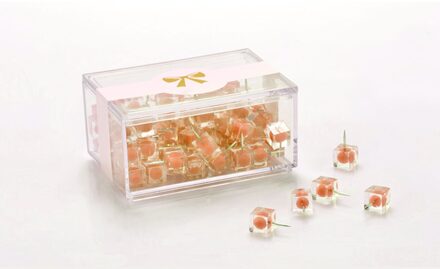 Tekening Leuke Push Pins Duim Voor Kurk Boord Of Travel World Map Kleurrijke Roze Duim Kopspijkers Kantoor Decoratieve Push pins oranje