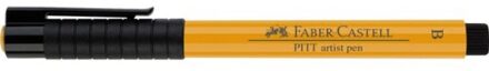 tekenstift Faber-Castell Pitt Artist Pen Brush 109 chroomgeel donker